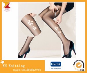 Hot Sale Elastic Arbitrary Cutting Silk Stocking Pantyhose for Women
